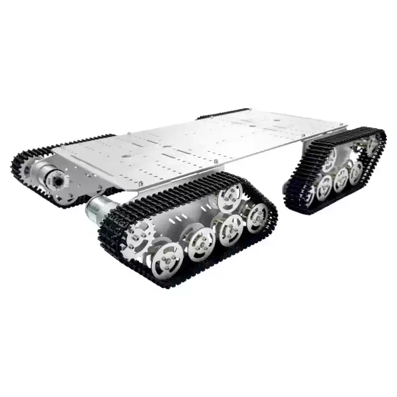 4-Drive Metal Tratlı Ağıllı Robot Şassi