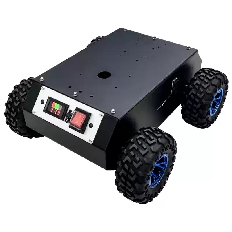4WD Qapalı Polad Təkərli Robot Şassi