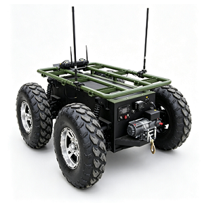 Kənd Təsərrüfatı Təkərli Şassi 4WD Platforması