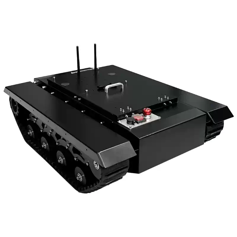 Sənaye rezin izli robot şassi bütün ərazi