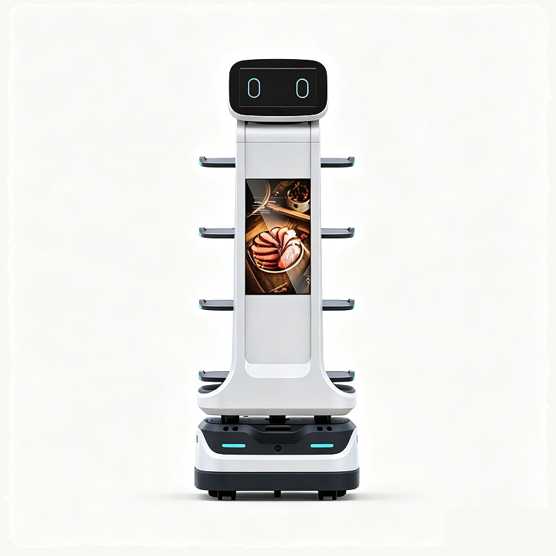 Otel və Restoran üçün Ağıllı Çatdırılma Robotu