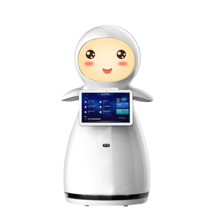 İnteraktiv otel konsyerj robotu