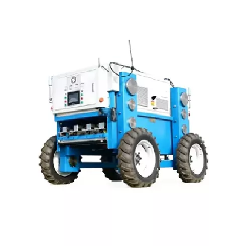 Lazer otlayan robot
